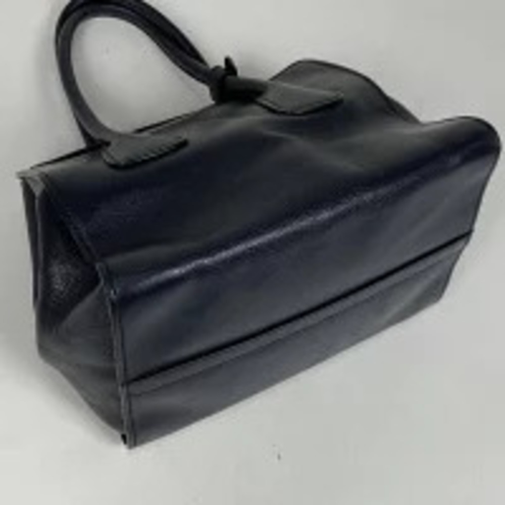 Prada Vitello Daino bag black leather tote Black